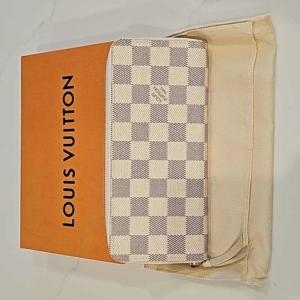 Louis Vuitton Clemence Wallet Damier Azur